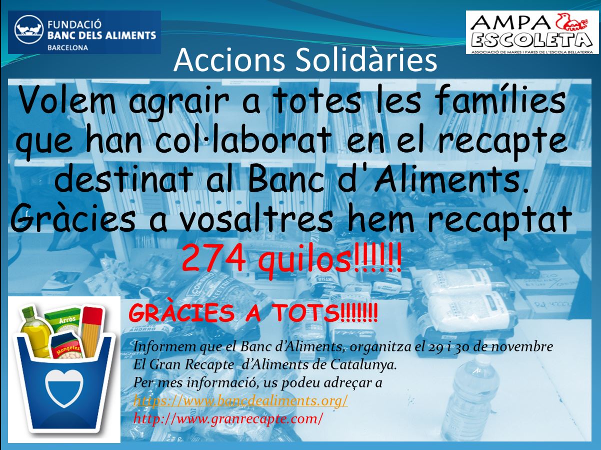 solidariesRecapte2013Gracies